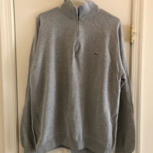 Lacoste Quarter zip sweater